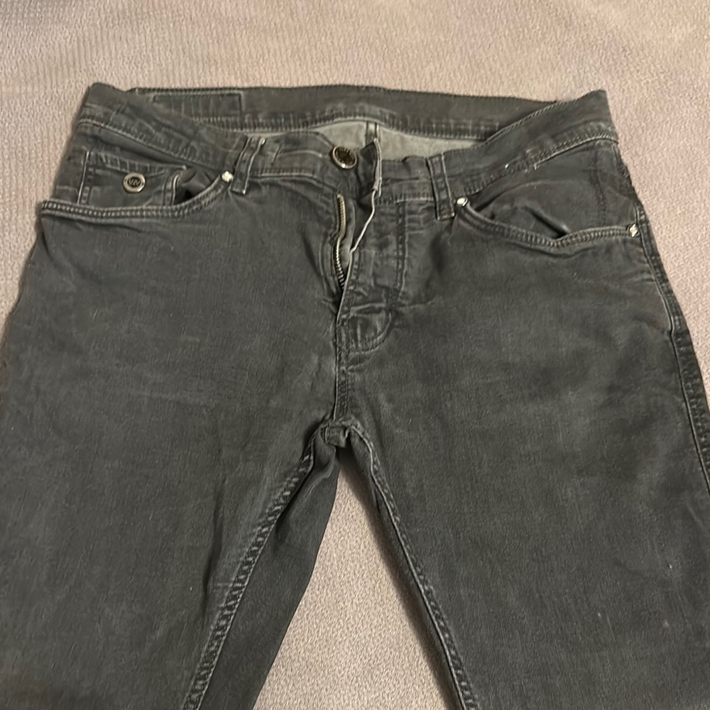Stylish Gray Denim Jeans